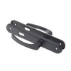 Aqbau® Door Handle Set Long Plate Black Door Handle Door
