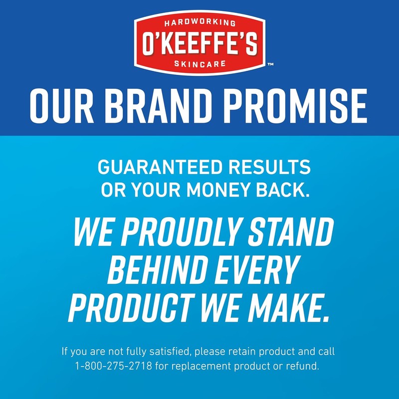 O'Keeffe's - Crema para pies Healthy Feet, tarro de 3.2