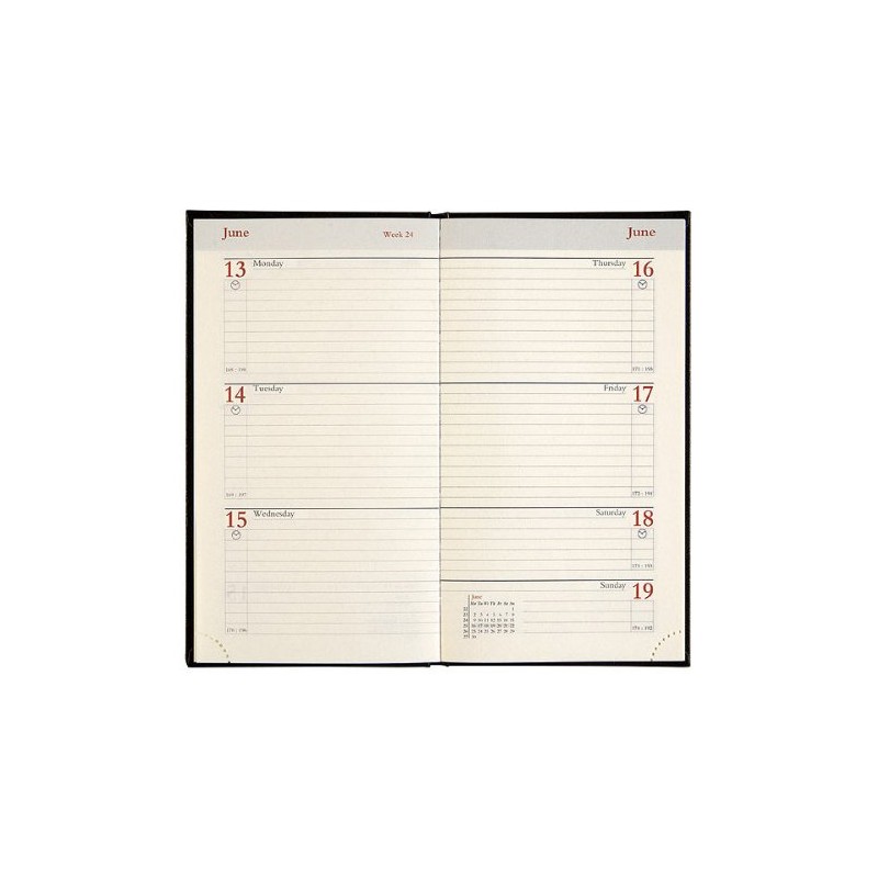 2025 Pocket Diary - Week to View - Blue -