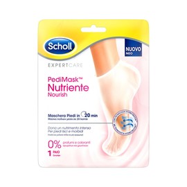 Scholl PediMask Nutriente Nourish 0% Foot Mask,1 pair