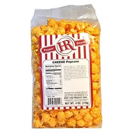Savory Cheddar Popcorn | 3.5 oz. | Gourmet Cheese Flavor | HR Poppin' Snacks