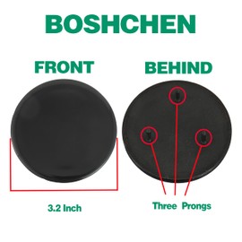 WB29K10023 Range Medium Burner Cap Replacement Part, Fit for GE Gas Range/Stove/Oven/Cooktop, 3.2 Inch Diameter(2 Pac)