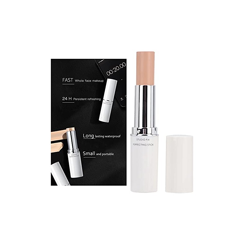 Base Maquillaje Barra Pudaier Iluminadora Resistente Agua Cobertura Total Perfecta