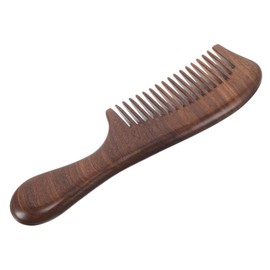 minkissy Hair Comb: 20cm Wooden Haircomb For Women - Long Handle Accessory For Smooth Hair Styling -sandalwood Haircomb Styling Tool
