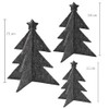 Miqio Stylish Christmas Decoration - Felt Christmas Trees - Set