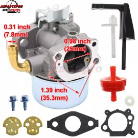 Carburetor Carb For B&S WP2-60 Water Pump 6HP 250cc
