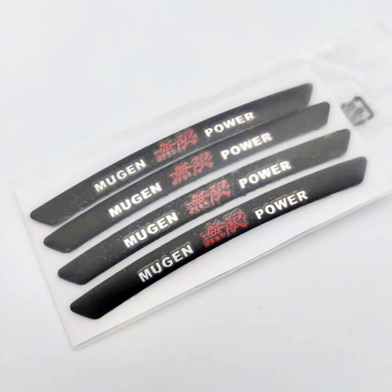 Rim Sticker Wheel Hide Scratch Cool Universal Black