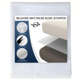 Comfypad - Silicone Mattress Gripper Queen, 54 x 72 in, Rug Slide Stopper, Non-Slip Grip Pad, Keep Mattress from Sliding for Bed, Sofa, Couch, Chair Cushion