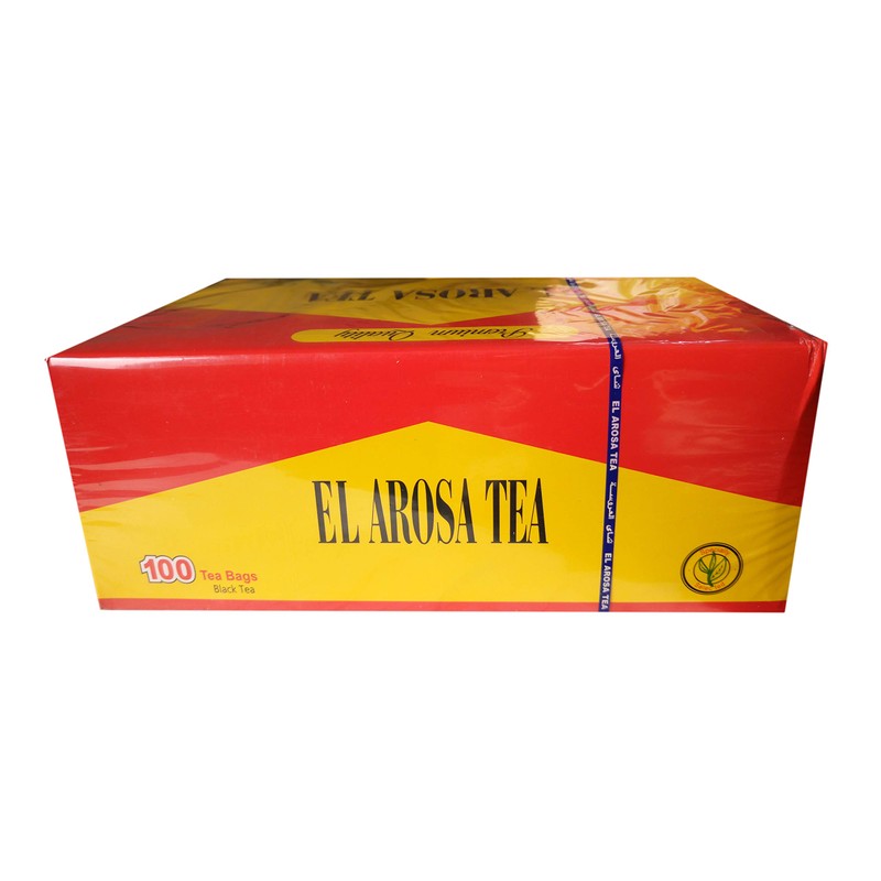 Egypt El Arosa Kenyan Black Dust Tea Bags Envelope Natural
