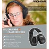PROHEAR 016-Gel Shooting Ear Protection Safety Muffs with Gel Ear