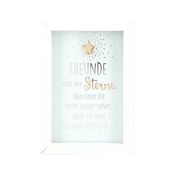 Depesche 11625-033 - Photo Frame with Compliment, Small Decorative Frame