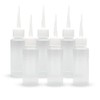 6pcs 50ml Squeeze Applicator Bottles Plastic Glue Bottles Precision Bottles