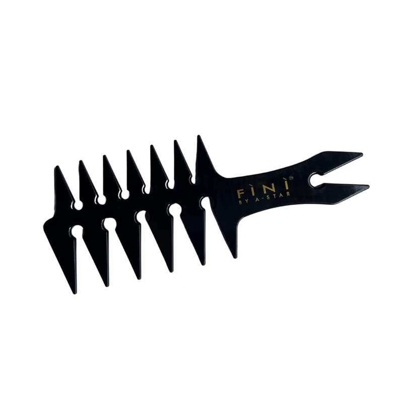 Fini by A-Star 3 Sided Comb, Defines & Texturises, Good