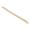 Cuban Bracelet Cuban Boutique Rhinestone Jewelry Hip Hop Couple Bracelet