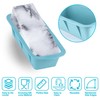 XANGNIER Extra Large Ice Block Mold,2 Pack 4.7lbs Ice Cubes
