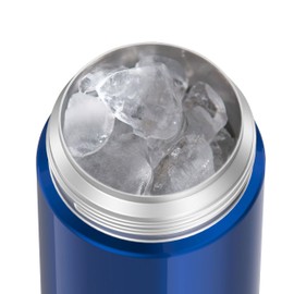 Thermos Unisex Youth Funtainer Insulated Water Bottle, Navy, 0.35 Litre