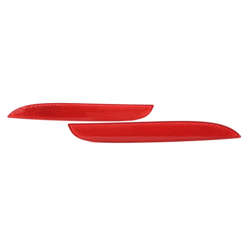 1 Pair Rear Bumper Reflector 63142990863 Left Right Red Tail