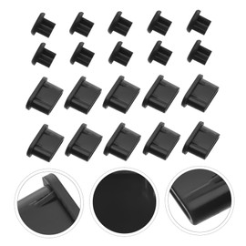 Outanaya Set of 10 c Dust Plug Speaker Dust Cap Anti-dust for Computer Ports Headphone Jacks