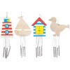 Baker Ross 4 Pack Wooden Beach Wind Chimes AT868 Great