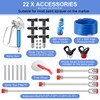 Gyfent 22Pcs Airless Paint Sprayer Gun Kit, 3600PSI Airless Spray