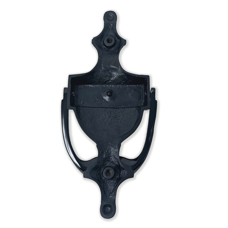 Exclusively Irish Door Knocker for Front Door Failte Shamrock Brass