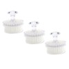 Mikinona 3Pcs Multi Function Soft Bristle Face Cleaning Brushes Manual