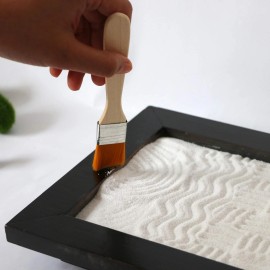 BangBangDa Mini Zen Garden Rake Tool - Tabletop Meditation Rock Sand Garden Kits with Moss