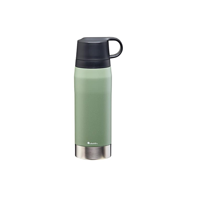 Aladdin CityPark Thermavac Double Cup Stainless Steel Thermos Flask 1.1