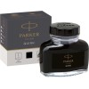 Parker Fountain Pen Ink Bottle, Black QUINK Ink, 57 ml