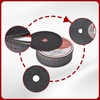 25 Pack 6" x.045 x7/8" Cut-Off Wheel - Metal &