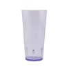 G.E.T. 6624-1-BL Heavy-Duty Plastic Restaurant Tumblers, 24 Ounce, Blue (Set