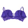 Victoria's Secret Bombshell Add 2 Cups Strappy Front Bra (Purple,
