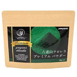 八重山クロレラプレミアムパウダー 60g入り クロレラ粉末 ヤエヤマクロレラ 無添加