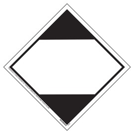 Limited Quantity Vessel Marking Placard, 25-pk. - 10.75" x 10.75" Permanent Self Adhesive Vinyl, Complies with DOT Hazmat Placard Requirements & British Standards, J. J. Keller & Associates, Inc.