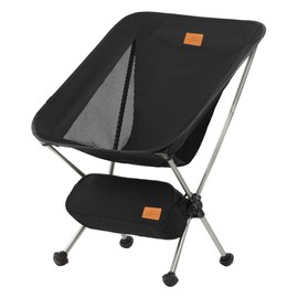 Naturehike YL08 Ultralight Camping Chair, 2.12 LBS Portable Backpacking Chair with Storage Bag & Anti-Sinking Feet, Lightweight Compact Collapsible Camp Chair