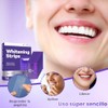 LUSCOR Purple Teeth Whitening Strips, 7Pares-14 Tira Tiras Blanqueadoras De