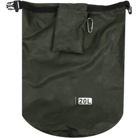 Bolsa Seca Al Aire, Bolsa de Almacenamiento PVC Plegable 5L 20L 50L con Hebilla de Montañismo para Acampar Ciclismo de Playa de Senderismo