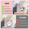 PIXESTT Children's Alarm Clock for Back to School, No Ticking