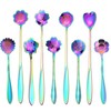 Flower Spoon Coffee Teaspoon Set, ESRISE Stainless Steel Tea Spoon