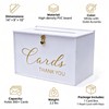Extra Large Card Box with Lock & Slot, Big Wedding