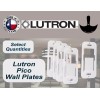 Josh Jaemes Design White Lutron Pico Wallplate Brackets for Wireless