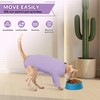 PUMYPOREITY Cat Front Leg Recovery Suit, Surgical Spay Suit with