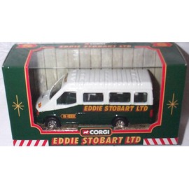 Corgi eddie stobart transit van 1.64 scale diecast model