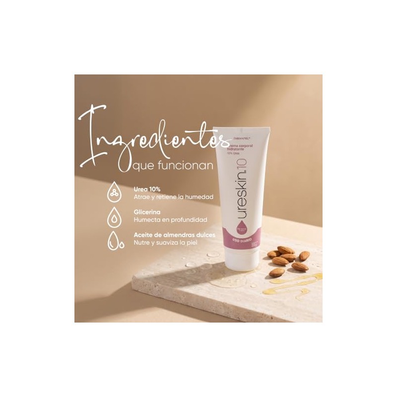 Crema Corporal con Urea 10% 250 g