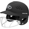 Rawlings Sporting Goods Highlighter Series Softball Helmet, Matte Scarlet