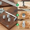 60 x Screw Nuts M8, M8 x 20 mm Threaded