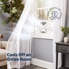 Nexair 9" Twin Window fan with Remote Control, 3 Speed