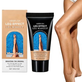 2Pcs Corrector Maquillaje para Piernas,corrector de Maquillaje,full Coverage para Resistente al Agua,no Transfer,unifica el Color de la Piel, Larga Duraci?n,pieles para Piernas y Cuerpo (Medium Glow)