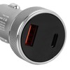 Car Charger Metal Digital Display Short Circuit Protection Fast Charging