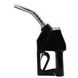 PANCYCW-11A Black 3/4" NPT Automatic Fuel Nozzle Auto Shut Off Nozzle Gas Pump Nozzle Max Flow Rate 16 GPM With 3-Notch Hold Open Clip13/16"Spout Used for Gasoline Oil, Kerosene Biodiesel